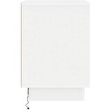  Noćni ormar Bijelo 39 x 34,5 x 50 cm Konstruirano drvo | shoptok.hr