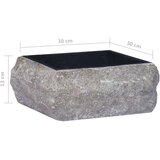 vidaXL Umivaonik crni 30 x 30 x 13 cm mramorni | shoptok.hr