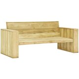  Vrtna počivalna garnitura 4-delna iz impregnirane borovine, (20598228) | Shoptok.si