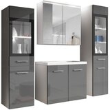 P & B kopalnica madrit, bela, siva, led, 5-Delno | Shoptok.si