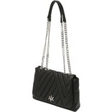Armani Exchange Torba za čez ramo črna / srebrna | Shoptok.si