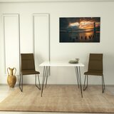 Hanah home Sto Sandalf Square Shiny White Cene