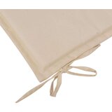  Jastuk za vrtnu klupu krem 100 x 50 x 3 cm od tkanine Oxford | shoptok.hr