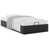  Otomanski okvir kreveta bez madraca crni 100x200cm umjetne kože | shoptok.hr