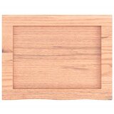  Kupaonska radna ploča svjetlosmeđa 40x30x(2-4) cm masivno drvo | Eponuda.com