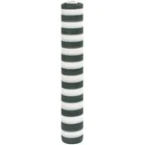 vidaXL mreža za privatnost zelena-bijela 1 8 x 25 m HDPE 195 g/m²
