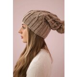 Kesi Cap with fleece Milano K203 ecru melange+light beige | shoptok.hr