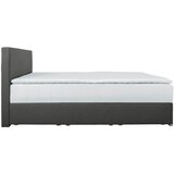 CARRYHOME POSTELJA Z VZMETNICO 120 cm x 200 cm , tekstil temno siva | Shoptok.si