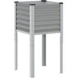  Vrtna sadilica siva 45x45x88 cm čelična | Eponuda.com