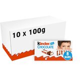 Kinder čokolada 100g x 10 / XXL pakiranje | shoptok.hr