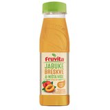 Fruvita Negazirani sok Jabuke i breskve, 0.33l Cene