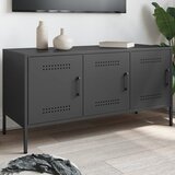 vidaXL TV omarica črna 100,5x39x50,5 cm jeklo Cene