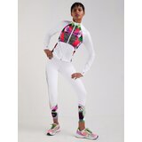 Desigual Jopa na zadrgo 'Estrasburgo' travnato zelena / temno liila / malina / bela | Shoptok.si