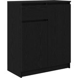 vidaXL Komoda s ladicama crni hrast 71x35x84 cm konstruirano drvo | shoptok.hr
