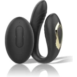 Rotating Dual Vibrator Black
