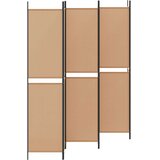  6-Panelski Pregradni Stojalo Bež 300 x 220 cm Blago, (5000235500) | Shoptok.si