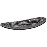 Ixia Ukrasni pladanj od polyresina 16x37 cm B&W – | shoptok.hr