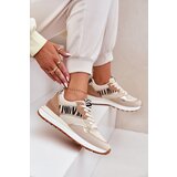 Boto Women's Sports Shoes On Platform Zebra Beige Davinara | Shoptok.si