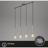 BRILONER Srebrni luster na sajli LONGA 4xE27/60W/230V | Eponuda.com