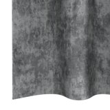 vidaXL baršunske zavjese 2 kom s očima Siva 140x140 cm | shoptok.hr