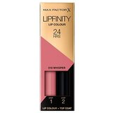 Max Factor Lipfinity Lip Colour tekoča šminka 4,2 g odtenek 010 Whisper za ženske | Shoptok.si