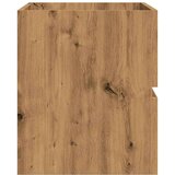 vidaXL Omarica za umivalnik artisian hrast 90x38,5x45 cm inž. les | Shoptok.si