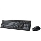 Genius KM-8200 bežični komplet US tastature i optičkog mi&amp;scaron;a, crni Slike