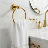  Vješalica za ručnike 15,5 cm zlatna | shoptok.hr