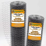 Aquagart 200 m šesterokotna mrežna ograja zajčja žica zajčja mreža zajčja žica 100 cm 25 mm, (22073140) | Shoptok.si