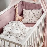 Leander® obroba za otroško posteljo linea™ in luna™ dusty rose | Shoptok.si