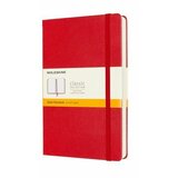 Moleskine Notes LG Expanded, Tvrd povez, Linije, 400 strana, Crveni | Eponuda.com