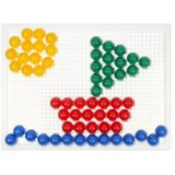 Lena LENA: Mozaik Prozirni kreativni set sa čavlićima, 15mm 80kom | shoptok.hr