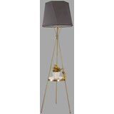 Aberto Design podna lampa Venedik, 165 cm, E27, Siva u