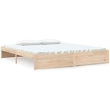  Okvir za krevet od masivnog drva 180 x 200 cm 6FT veliki bračni | shoptok.hr