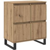 vidaXL s pohranom s vratima Smeđa 60 x 35 x 70 cm Konstruirano drvo | shoptok.hr