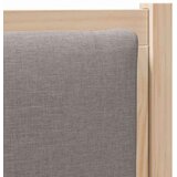  Uzglavlje Smeđa Masivna borovina 100 cm | shoptok.hr