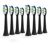 Ultrasonic nastavci za Philips Sonicare W2 Optimal White, 8 komada, crni | shoptok.hr