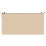 Jastuk za sjedalo SOEST 100% poliester Krem 120 x 80 x 15 cm | shoptok.hr