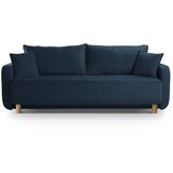 Micadoni Tamno plava sklopiva/s prostorom za odlaganje sofa 231 cm Elen – | shoptok.hr