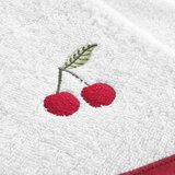 Douceur d intérieur Crveni/bijeli pamučan ručnik od frotira 60 cm Cerisette – | shoptok.hr
