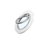 INF Magnetno držalo za telefonski prstan za iPhone 12/13/14/15 Silver+White, (21537619) Cene