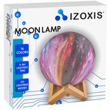 ISO TRADE 3D noćna svjetiljka Mjesec 15 cm, 16 boja, s daljinskim upravljačem | shoptok.hr