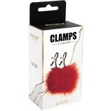 Fantasy toys Štipaljke za bradavice sa crvenom peruškom – Nipple Clamps | Eponuda.com