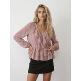 Sinsay Bluza s volanima i vezanjem | shoptok.hr