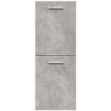 vidaXL Kupaonski viseći ormarić beton sivi 30x30x80 cm | shoptok.hr
