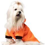 Paws &amp; Whiskers Mebranasti Kišni Kaput - Narandžasti Pas Hoodie Cene