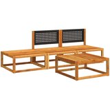  Vrtni set od 4 dijela s jastucima, akacija i ratan | shoptok.hr