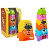  Edukativna piramida za bebu Animals Cups | Shoptok.si