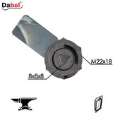 Dabel Bravica za metalni orman 2113 HR FI20X18/8 mm 90 stepeni DBP1 (3304120) Cene