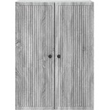  Omara za steno Siva Sonoma 66 x 34,5 x 90 cm Inženirski les, (5000246684) | Shoptok.si